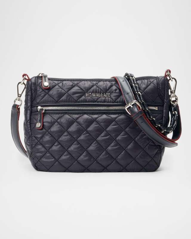 Crosby Ella Quilted Nylon Crossbody Bag